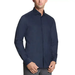Michael Kors Men Slim Fit Corduroy Dress Shirt