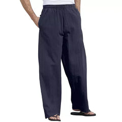KingSize Tall Elastic Waist Gauze Cotton Pant