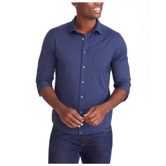 UNTUCKit Men's Regular Fit Performance Button Up Shirt
