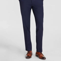 Calvin Klein Men's Slim-Fit Wool-Blend Stretch Suit Pants