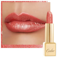 Oulac Lipstick for Women with Metallic 3D Shine Lightweight Hydrating Formula, High Impact Lip Color, Vegan Beauty, Full Coverage Lip Makeup