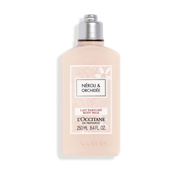 L'Occitane Body Milk: Moisturizing, Soften Skin, Delicately Perfume Skin, Vegan, Made in France, Citrus Verbena, Herbae, Neroli & Orchidee, 8.4 Fl Oz