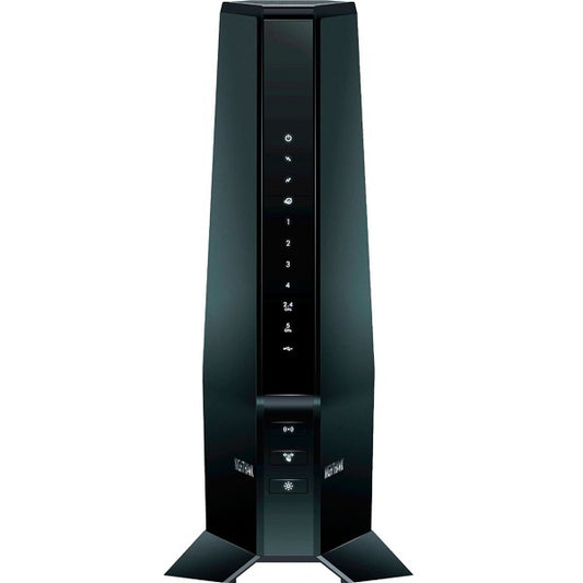 NetGear Nighthawk AX6 AX2700 6-Stream Wi-Fi Cable Modem Router (CAX30S-100NAS) - Black
