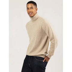 Gobi Cashmere Men's Turtle Neck Sweater