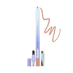 Kosas Hotliner Retractable Lip Liner Pencil with Built-In Brush & Sharpener - Easy Contouring, Hydrating, Long-Lasting - Pigmented Creamy Texture for Plumping Lips - Hyaluronic Acid & Konjac