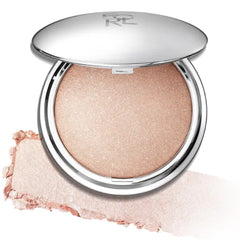 FOCALLURE Shimmer Face Highlighter Makeup Powder, Gel to Powder Glow Finish, Leaving a Lightweight & Healthy Radiance, Long Lasting Luminous Face Body Highlighter Makeup