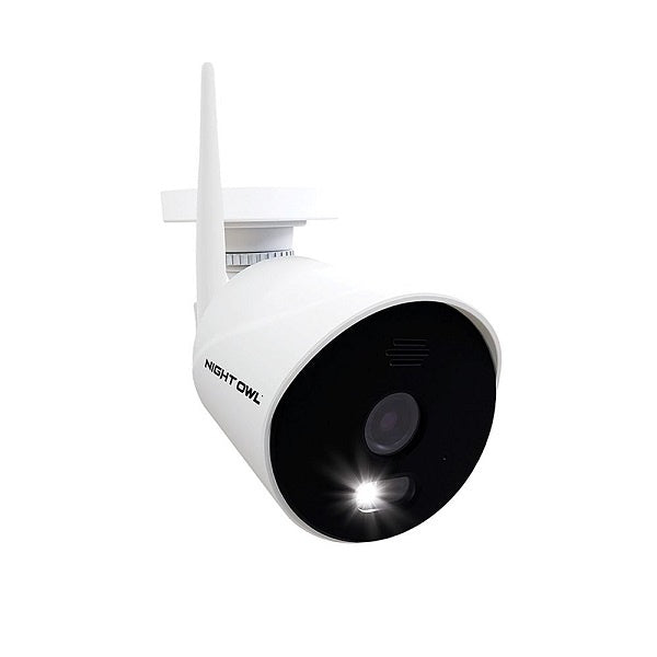 Night Owl 1080P HD Wi-Fi IP Camera With Spotlight (WM-Cam-WNP2LBU) White