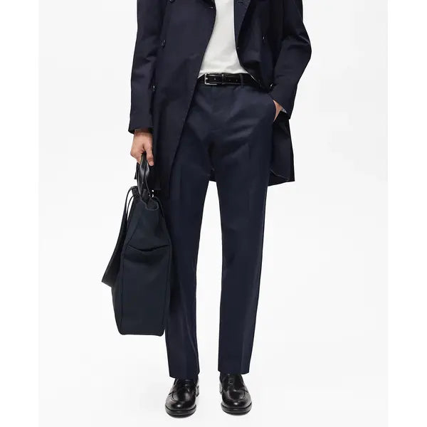 MANGO Men's Slim-Fit Chino Trousers