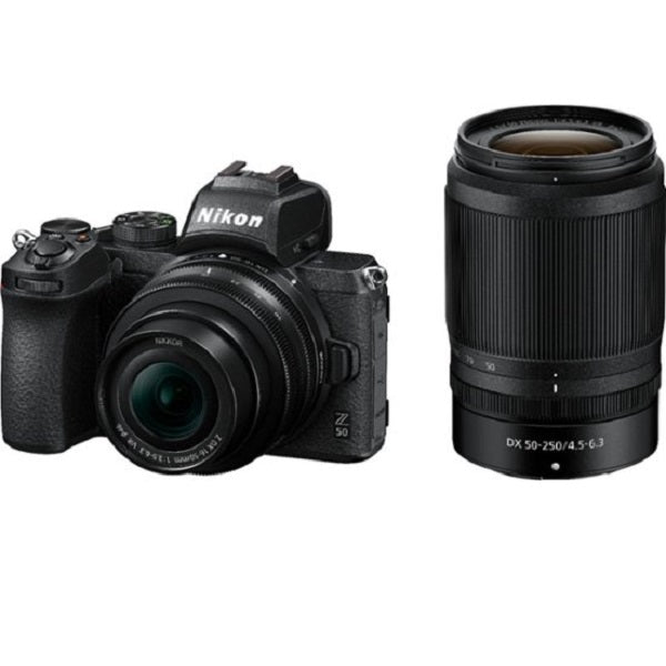 Nikon Z50 Mirrorless With 16-50mm + 50-250MM Lens Kit Camera - Black