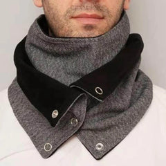 Njoeus Men’s Chunky Cowl Harbor Scarf, Thick Winter Neck Warmer Gaiter, Windproof Design