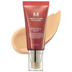 MISSHA M Perfect Cover BB Cream SPF 42 / PA +++ (1.69 Fl Oz) - Tinted Moisturizer with SPF