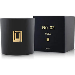 Lulu Candles  Bergamot, Patchouli, Amber Luxury Scented Soy Jar Candle Hand Poured in The USA Highly Scented & Long Lasting (9 Oz. Jar Candle)