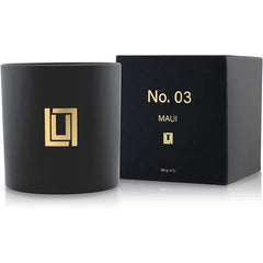 Lulu Candles  Bergamot, Patchouli, Amber Luxury Scented Soy Jar Candle Hand Poured in The USA Highly Scented & Long Lasting (9 Oz. Jar Candle)