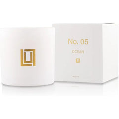 Lulu Candles  Bergamot, Patchouli, Amber Luxury Scented Soy Jar Candle Hand Poured in The USA Highly Scented & Long Lasting (9 Oz. Jar Candle)