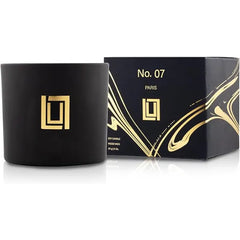 Lulu Candles  Bergamot, Patchouli, Amber Luxury Scented Soy Jar Candle Hand Poured in The USA Highly Scented & Long Lasting (9 Oz. Jar Candle)