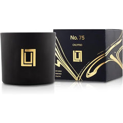 Lulu Candles  Bergamot, Patchouli, Amber Luxury Scented Soy Jar Candle Hand Poured in The USA Highly Scented & Long Lasting (9 Oz. Jar Candle)