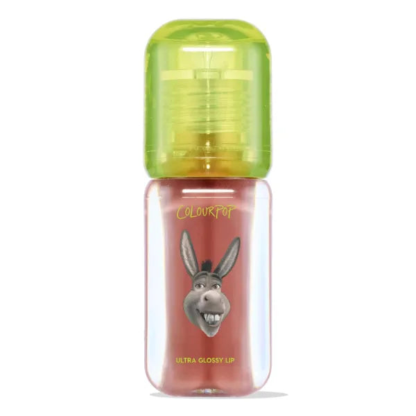 ColourPop x Shrek Ultra Glossy Lip Gloss - High-Shine, Non-Sticky & Hydrating Lip Gloss with a Flexible Paddle Applicator - Warm Taupe Finish - (0.12 fl oz)