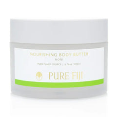 PURE FIJI Nourishing Body Butter, Natural Ingredients, Not Tested On Animals, Organic - 6.7oz/200ml