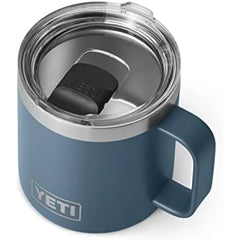 YETI Rambler 14 oz Mug, Vacuum Insulated, Stainless Steel with MagSlider Lid, Stainless | Vacuum Insulated, MagSlider Lid, Stainless
