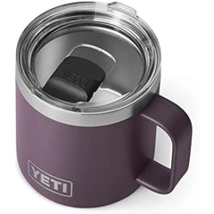 YETI Rambler 14 oz Mug, Vacuum Insulated, Stainless Steel with MagSlider Lid, Stainless | Vacuum Insulated, MagSlider Lid, Stainless