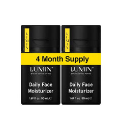 Lumin Daily Face Moisturizer for Men – Lightweight Hydrating Cream with Niacinamide, Men’s Face Lotion for Normal, Combination & Sensitive Skin, Korean Skincare, Smooth & Nourishing, 50ml