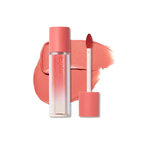 Espoir Couture Lip Tint Fitting | Smudge-Proof Fixing Lip Stain, Soft & Creamy Texture without Flaking, Lightweight and Comfortable Matte Finish, Korean Makeup, Vegan - 0.14 oz