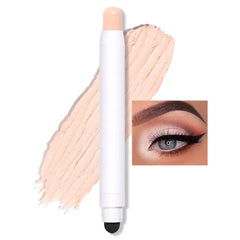 Erinde Shimmer Cream Eyeshadow Stick, Long Lasting Metallic Eye Shadow Stick, Waterproof Creamy Glitter Eyeshadow Pencil, High Pigment Blendable Neutral Eye Makeup