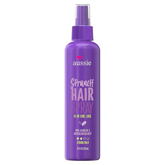 Aussie Non-Aerosol Hairspray with Jojoba Oil & Sea Kelp, 8.5 Fl Oz (Pack of 3) – Long-Lasting Hold & Natural Shine, Perfect for Scrunching & Texturizing