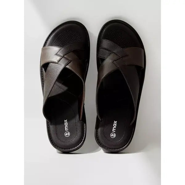 Cross | Strap Slip-On Sandals