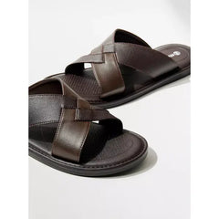 Cross | Strap Slip-On Sandals