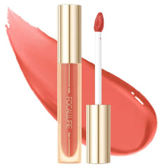 FOCALLURE Glasting Water lip Tint,Non-Sticky Long Lasting Liquid Lipstick,High Shine,Vivid 16 Colors,Glossy Finish Lipgloss for Daily Use
