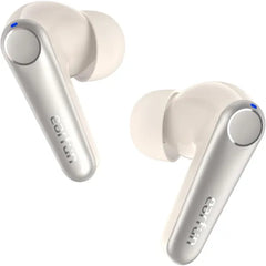 EarFun Air Pro 3 Noise Cancelling Wireless Earbuds, Qualcomm® aptX™ Adaptive Sound, 6 Mics CVC 8.0 ENC, Bluetooth 5.3 Earbuds, Multipoint Connection, 45H Playtime, App Customize EQ