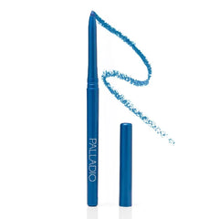 Palladio Retractable Waterproof Eyeliner, Richly Pigmented Color and Creamy, Slip Twist Up Pencil Eye Liner, Smudge Proof Long Lasting Application, All Day Wear, No Sharpener Required