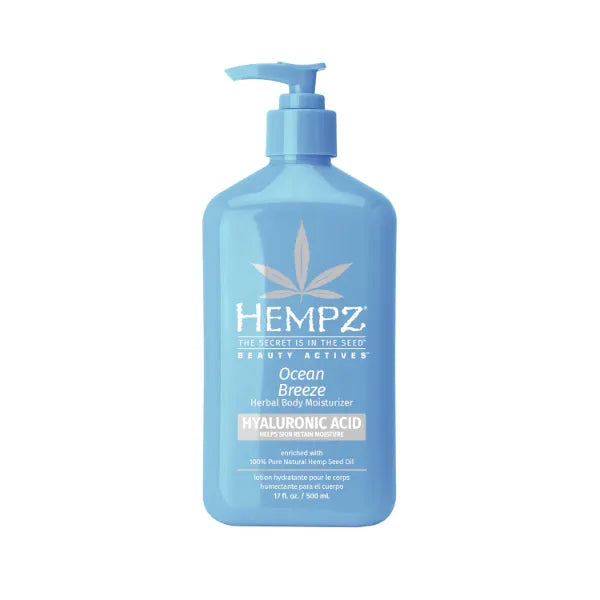 Hempz Body Lotion - Herbal Limited Edition Daily Moisturizing Cream, Shea Butter, Aloe, Cucumber Extract Body Moisturizer - Skin Care Products, Hemp Seed Oil - 17 Fl Oz