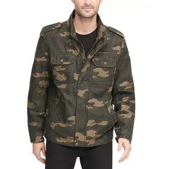 Men's Cotton Zip-Front Jacket