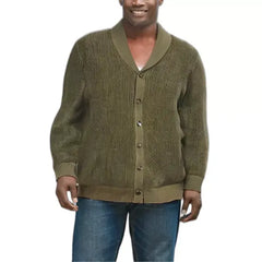 King Size Men's Big & Tall Shaker Sweater