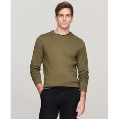 Men's Essential Solid Crew Neck Sweater
