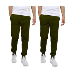Blue Ice Men's 2-Pack Fleece-Lined Jogger Sweat Pants