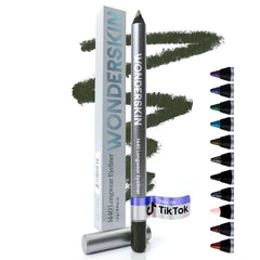 Wonderskin 1440 Longwear Waterproof Eyeliner Pencil - Sharpenable Eyeliner Pencil and Smudge Proof Eye Liner Pencils