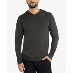 X-Ray Men's Basic Hooded Midweight Sweater