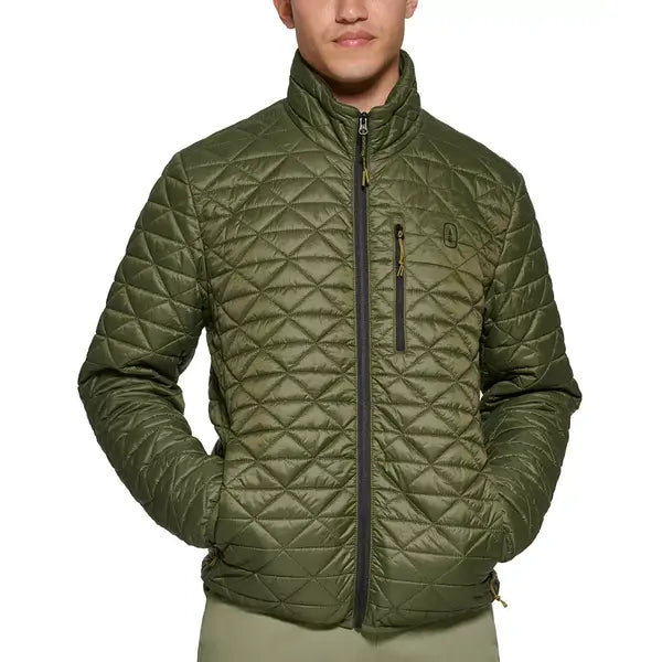 Men's Delta Diamond Quilted Packable Puffer Jacket