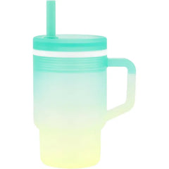Infantino My 1st Tumbler 9 Oz Silicone Sippy Cup with Straw & Handle