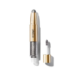 ICONIC LONDON Glaze Crayon | Dual Ended Eyeshadow Stick for Sparkling, Wet-Look Glazed Effect, Cruelty Free, Vegan Makeup, 0.92 oz