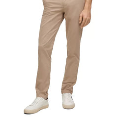 BOSS by Hugo Boss Men's Stretch-Cotton Gabardine Slim-Fit Chinos
