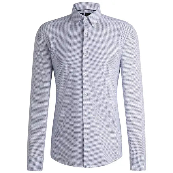 BOSS by Hugo Boss Men's Slim-Fit Performance Dress Shirt