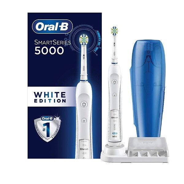 Oral-B 5000 Smart Power Rechargeable Electric Toothbrush White