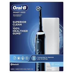 Oral-B Smart 5500 Rechargeable Electric Toothbrush - Black