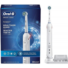 Oral-B Toothbrush Rechargeable Smart 3000 Electric White