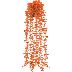 Der Rose 24 Fake Hanging Eucalyptus Plant for Bathroom Wall Art Decor