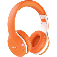 EarFun K2 Kids Bluetooth Headphones, Kids Headphones with Volume Limited, 40H Playtime, Built-in Mic, Stereo Sound, Foldable Over-Ear Headphone for School/Travel/iPad/Tablet